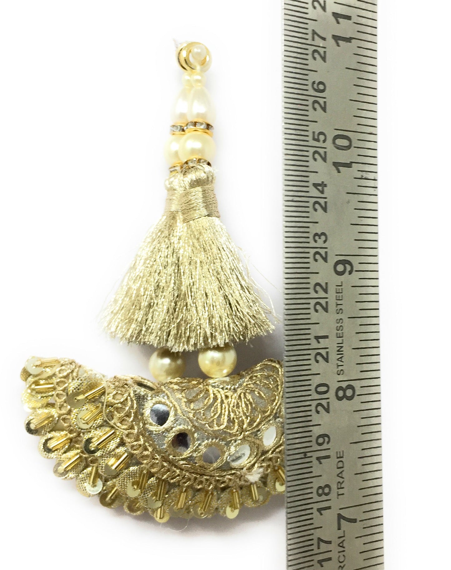 Water Gold blouse latkan heavy