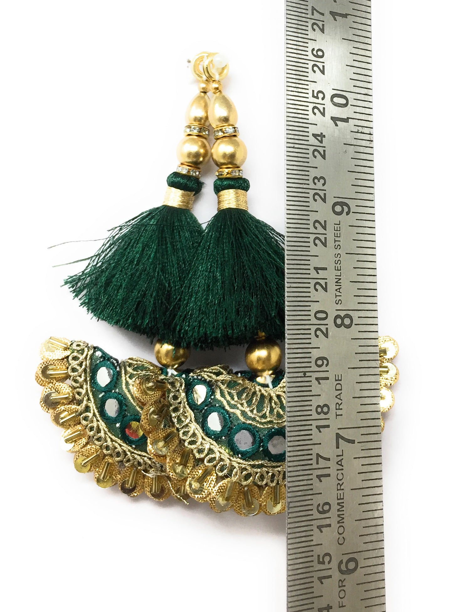 Blouse Latkan Bottle Green - Set of 2