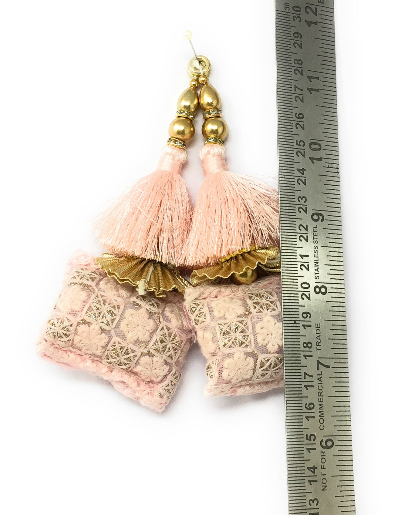 Pastel Baby Pink blouse latkan