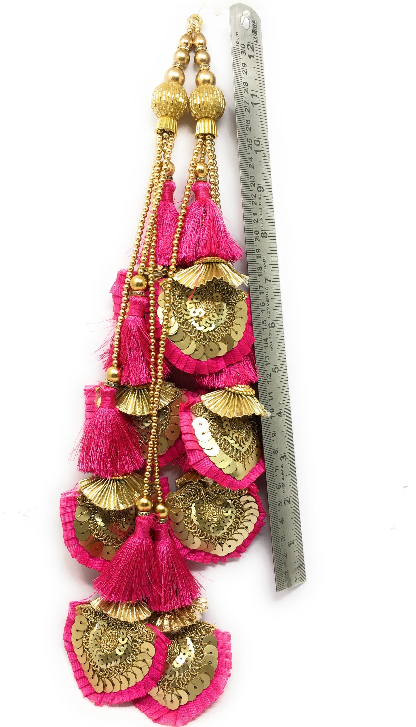 Lehnga Latkan Rani Pink - Set of 2