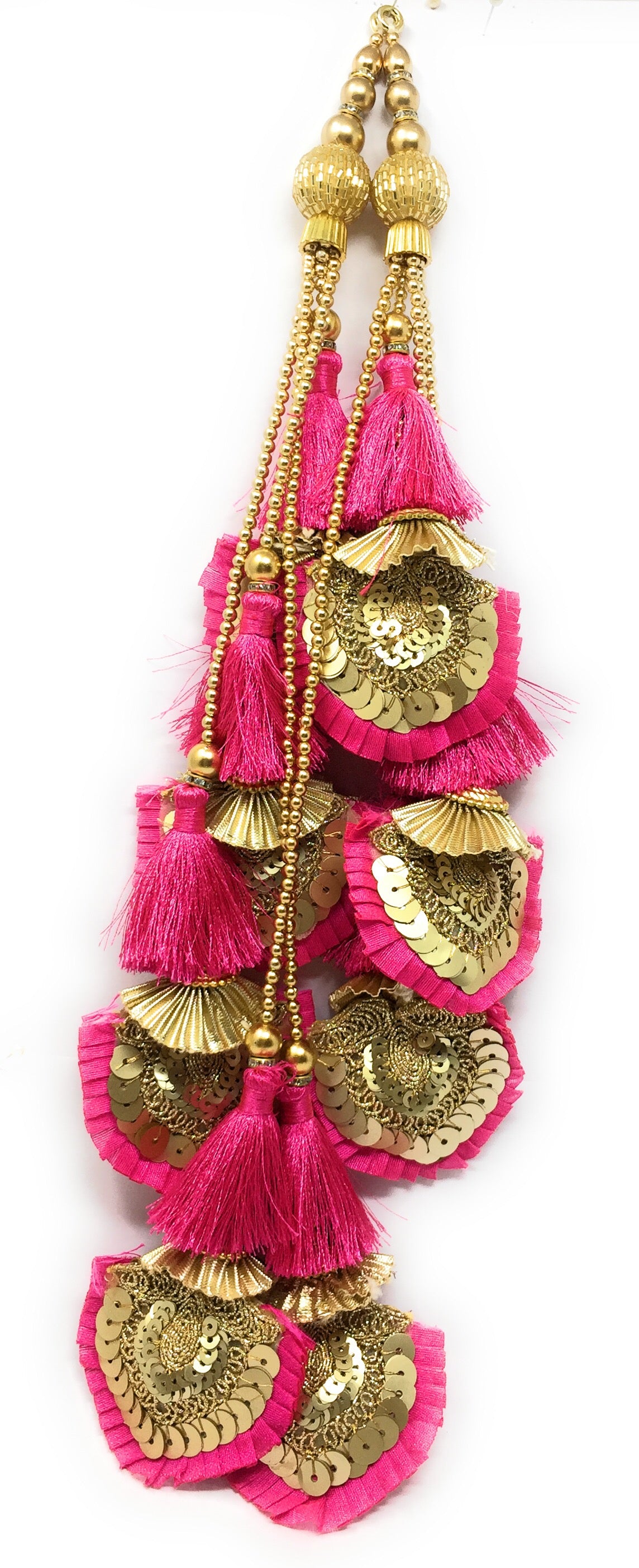 Lehnga Latkan Rani Pink - Set of 2