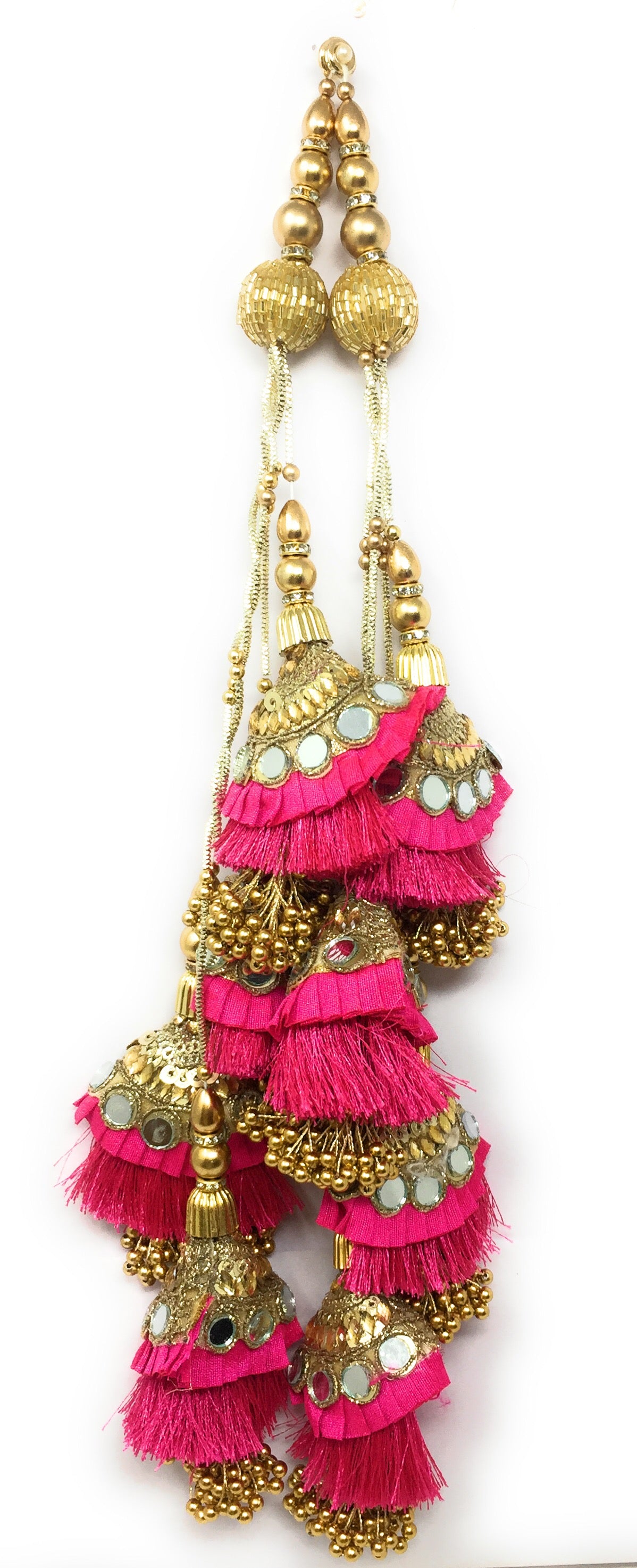Latkan In Lehenga Rani Pink - Set of 2