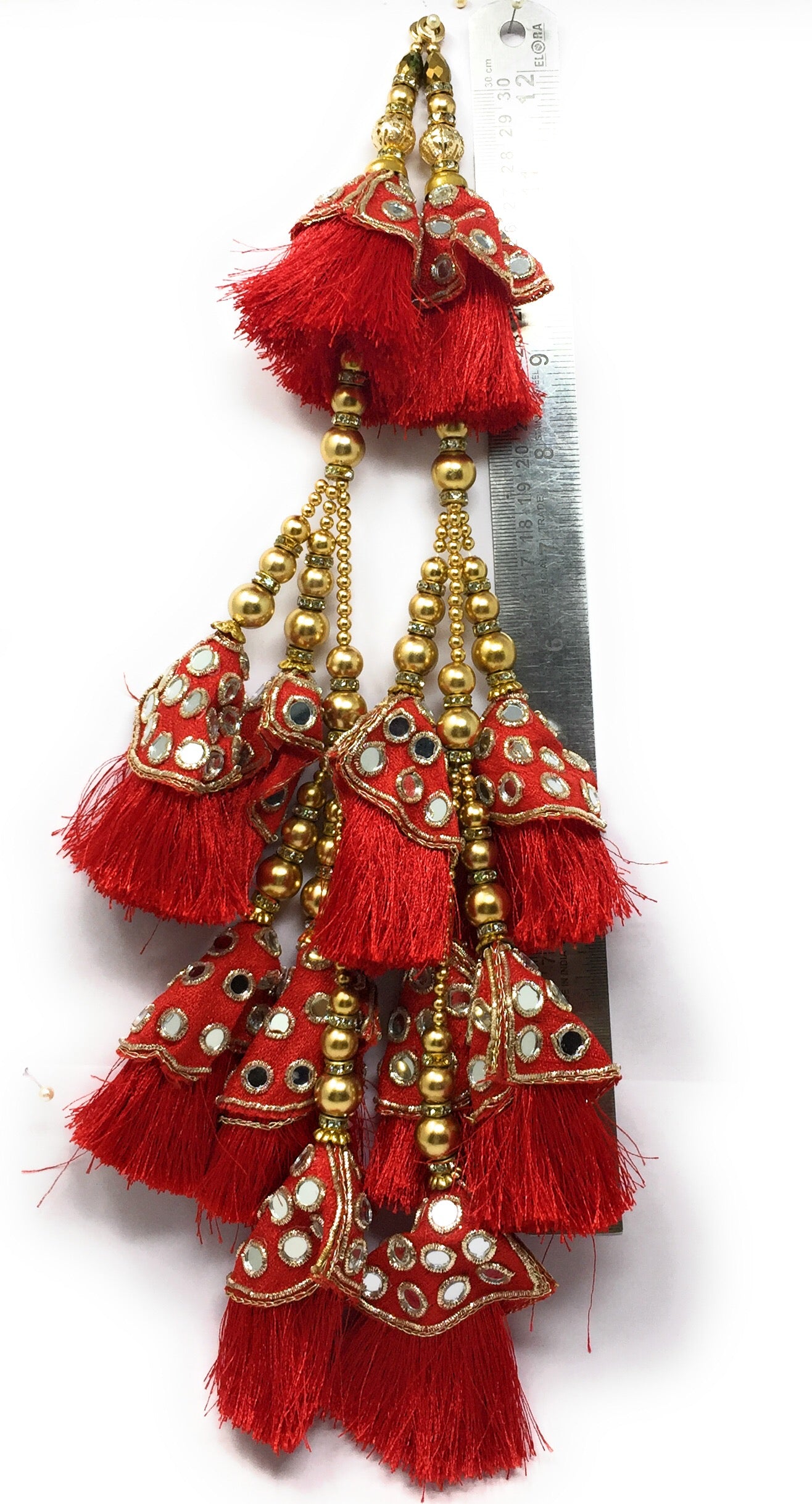 Dulhan Latkan in Red Gold - Set of 2