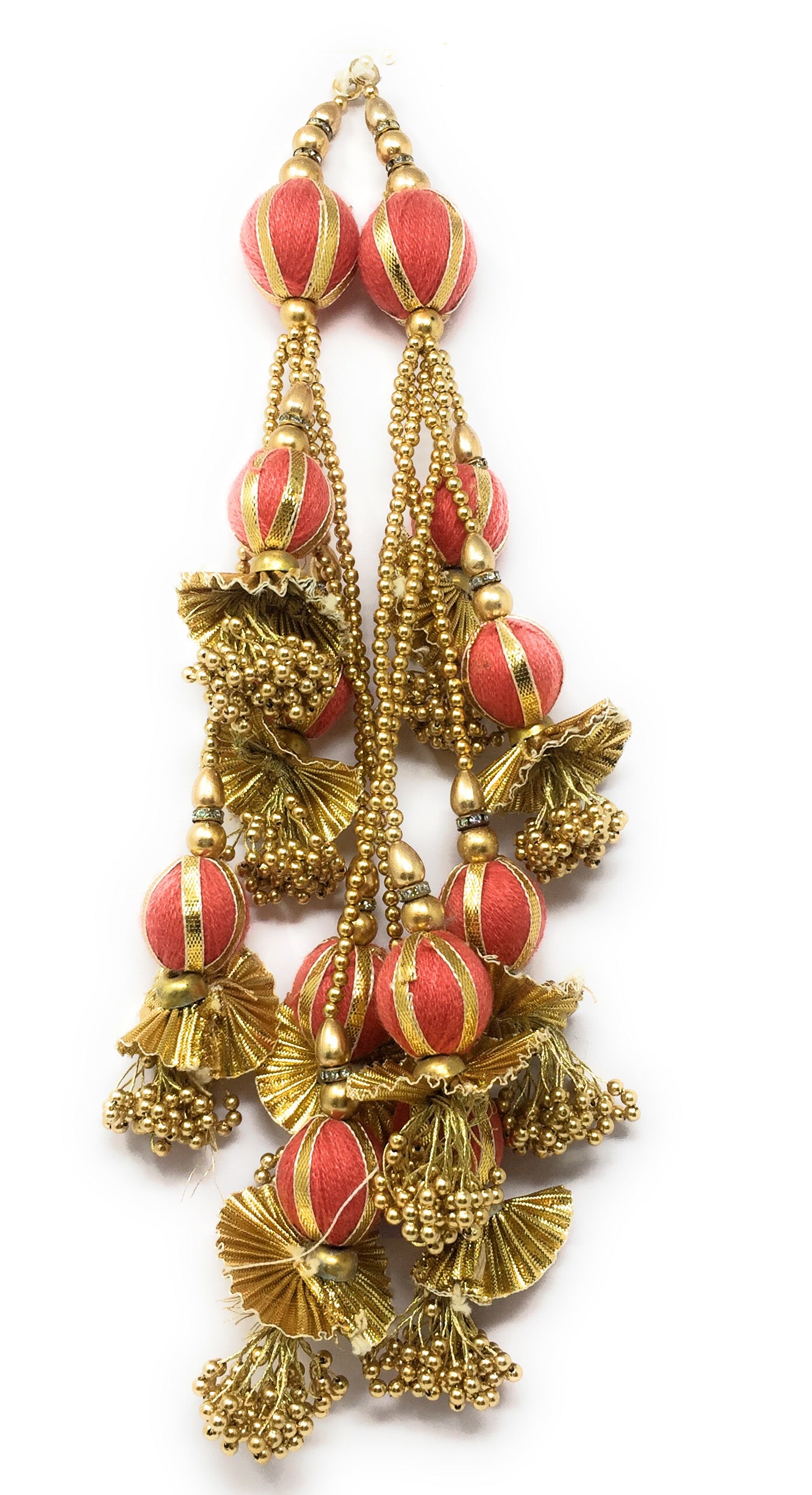 Pink Latkan For Lehenga - Set of 2