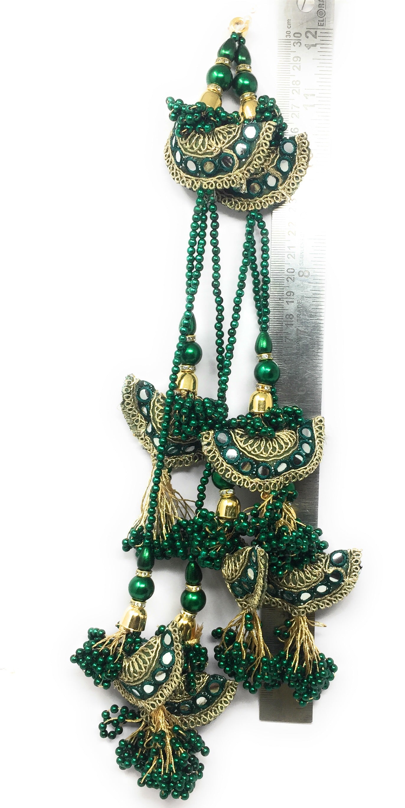 Latkan For Lengha Green - Set of 2