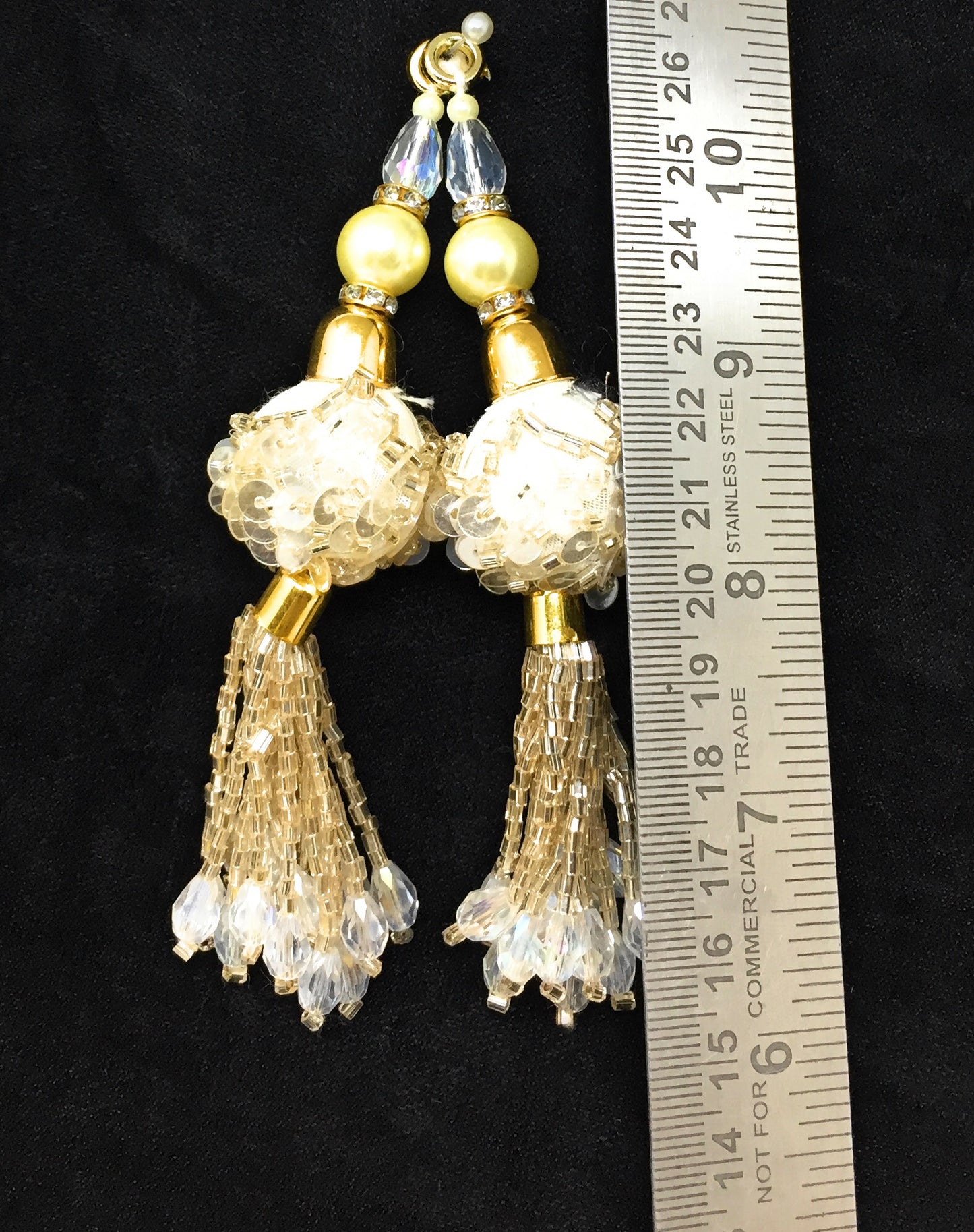 Latest Lehenga Latkan Water Gold - Set of 2