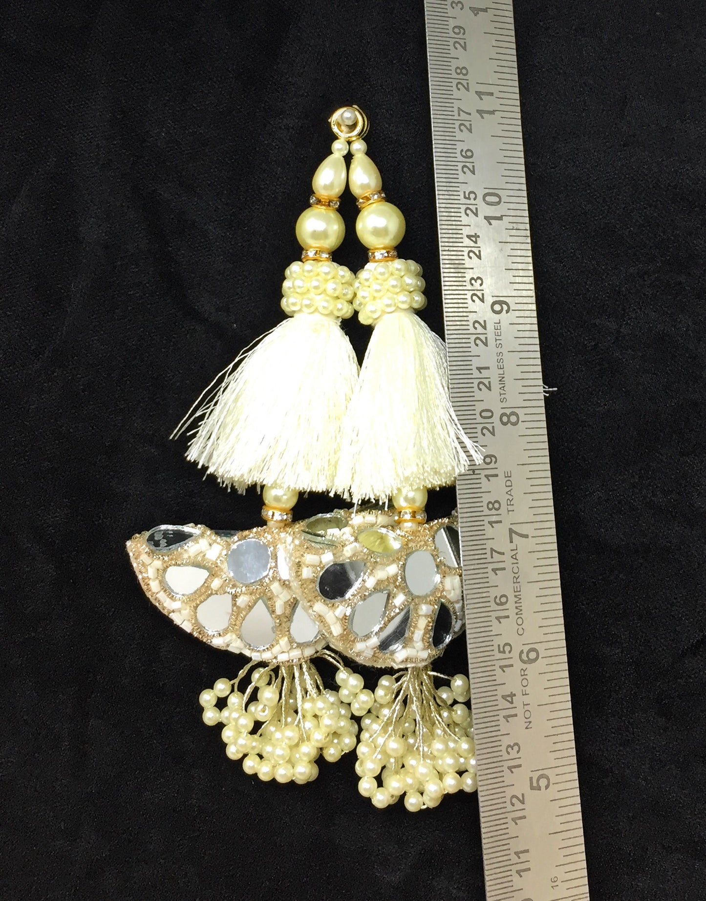 Blouse Latkan Tassel White - Set of 2