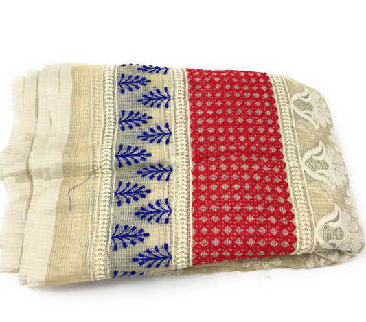 Embroidered Organza Fabric By The Yard