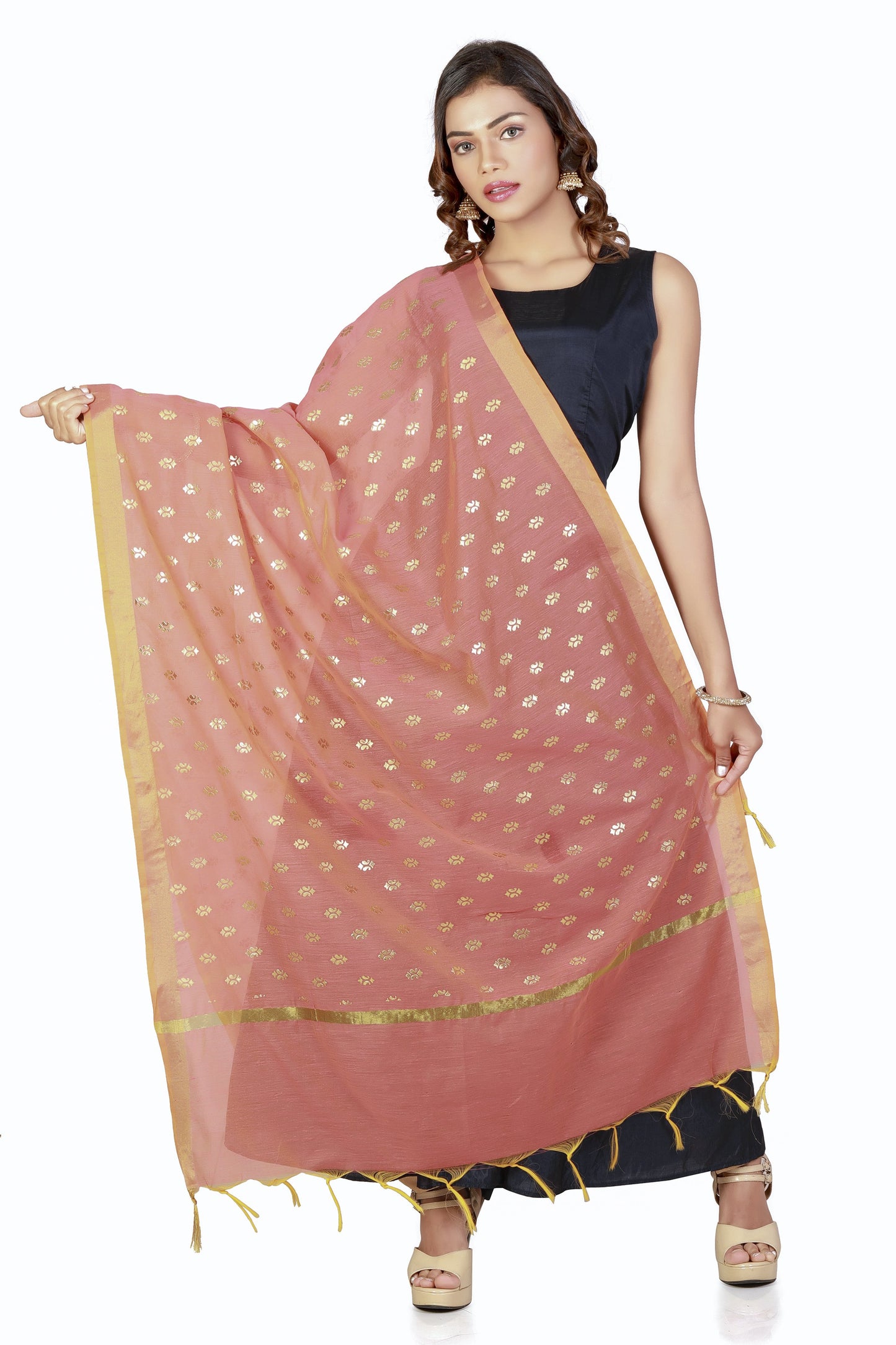 printed dupatta