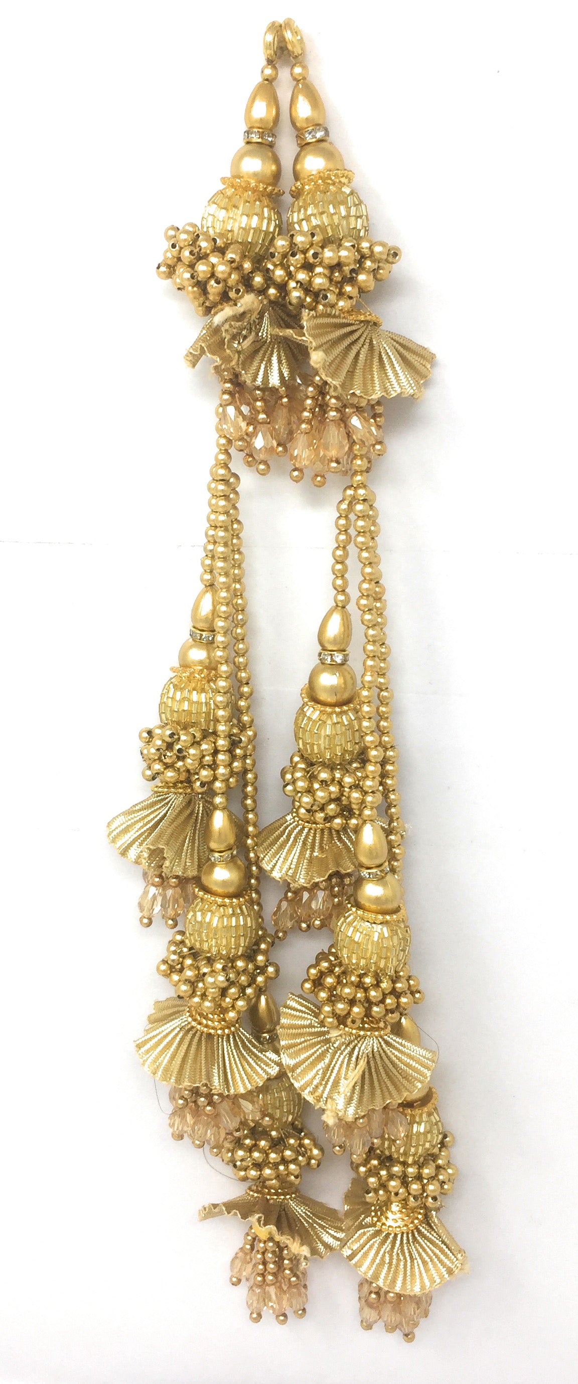 hangings for lehenga Gold