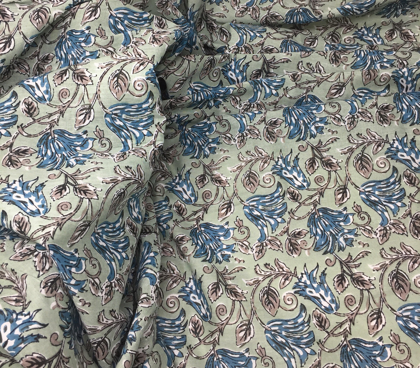 cotton printed material