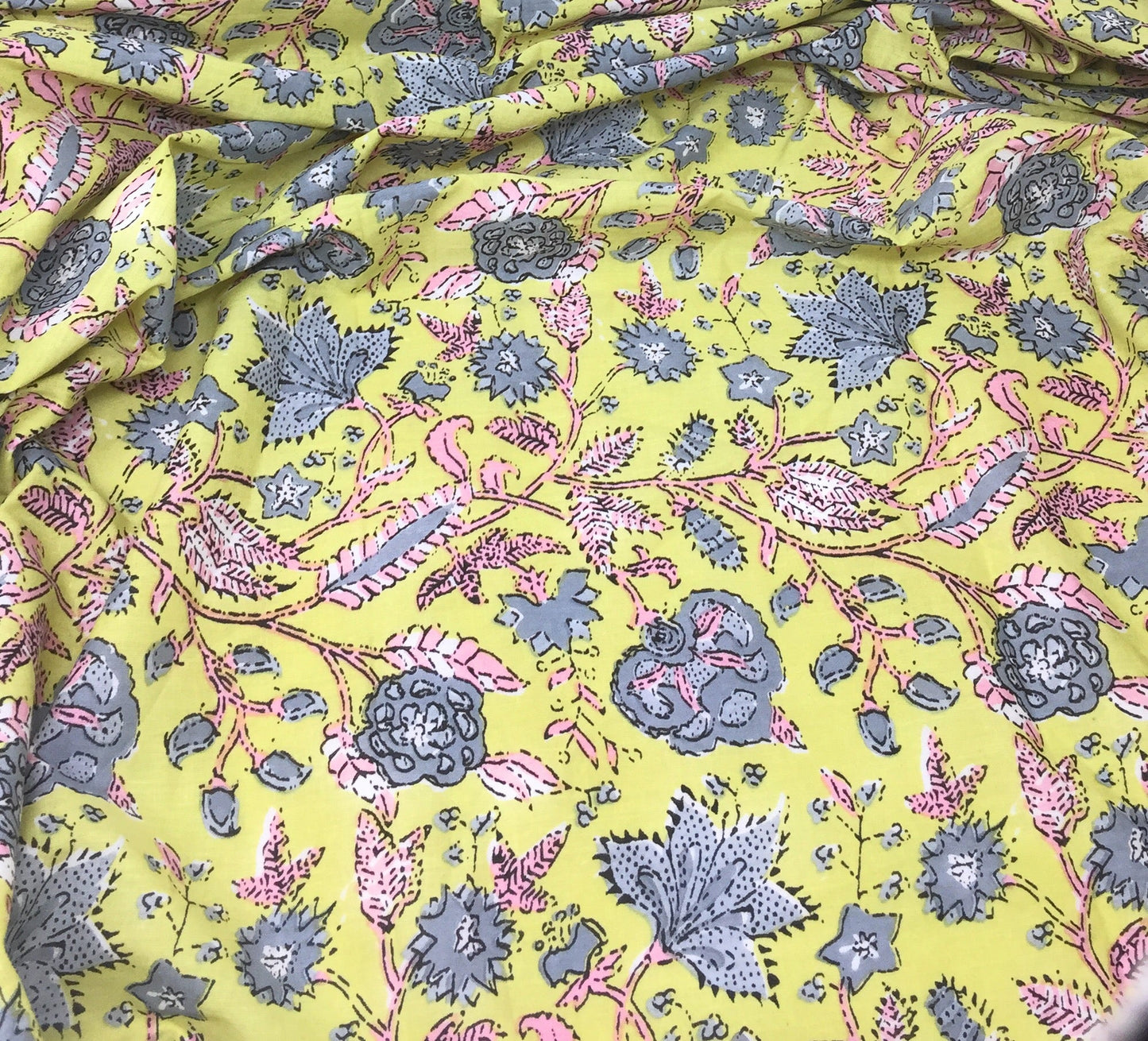cotton printed material