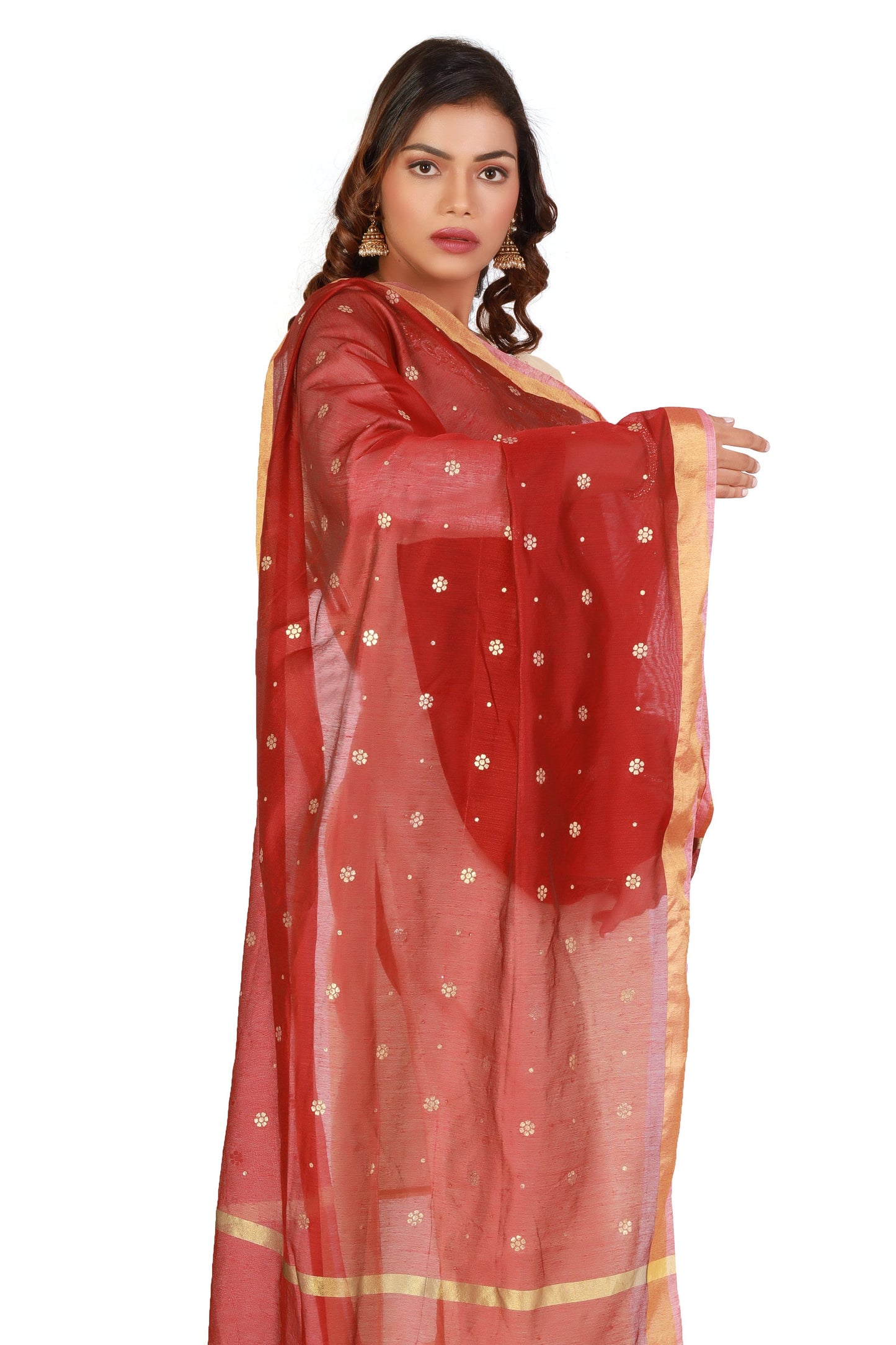 floral dupatta