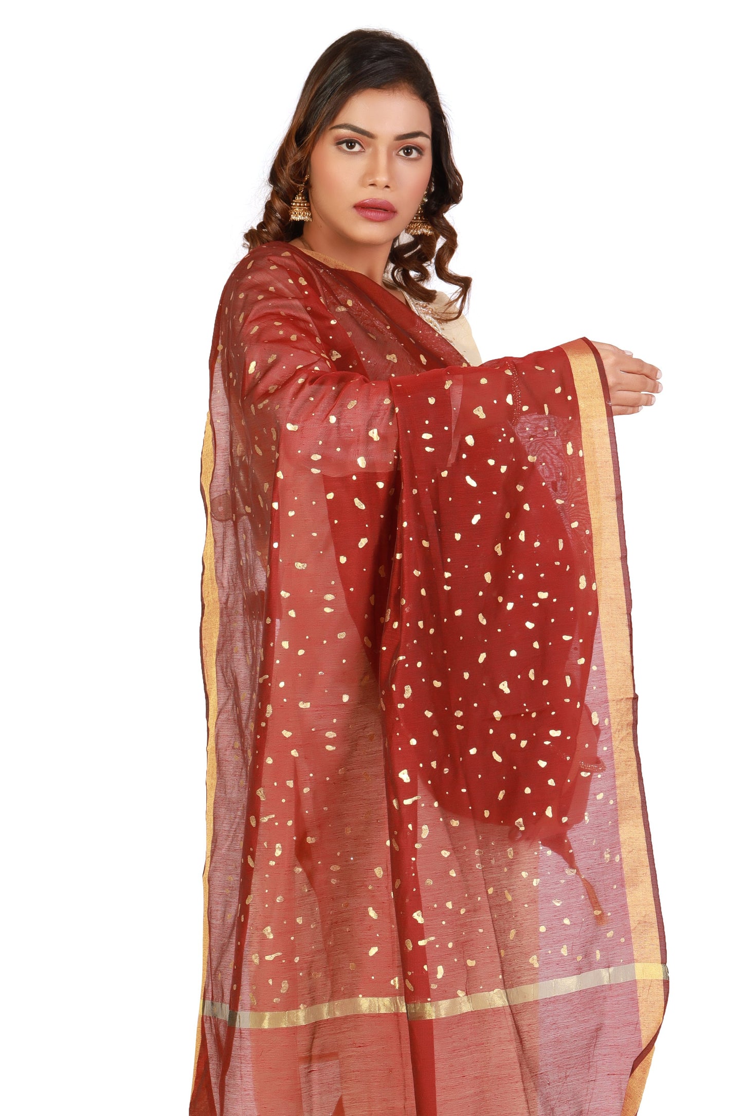printed dupatta