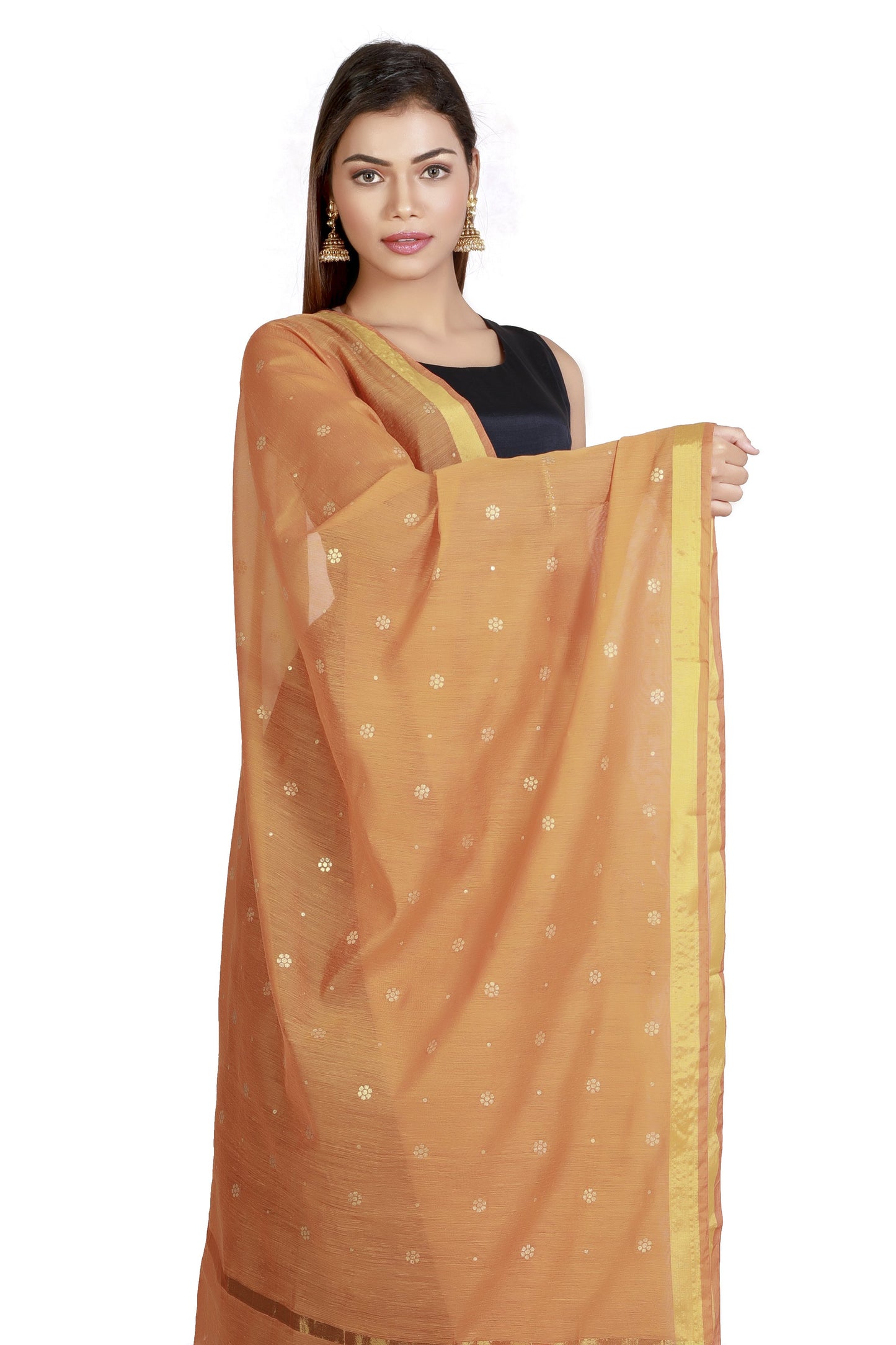 floral print dupatta