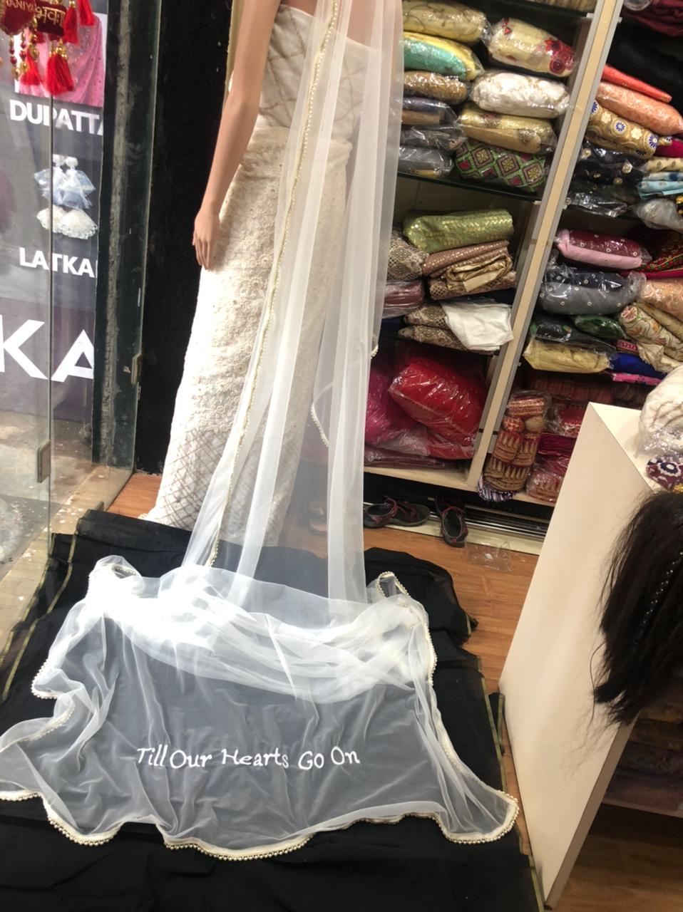 Custom Bridal Wedding Veil