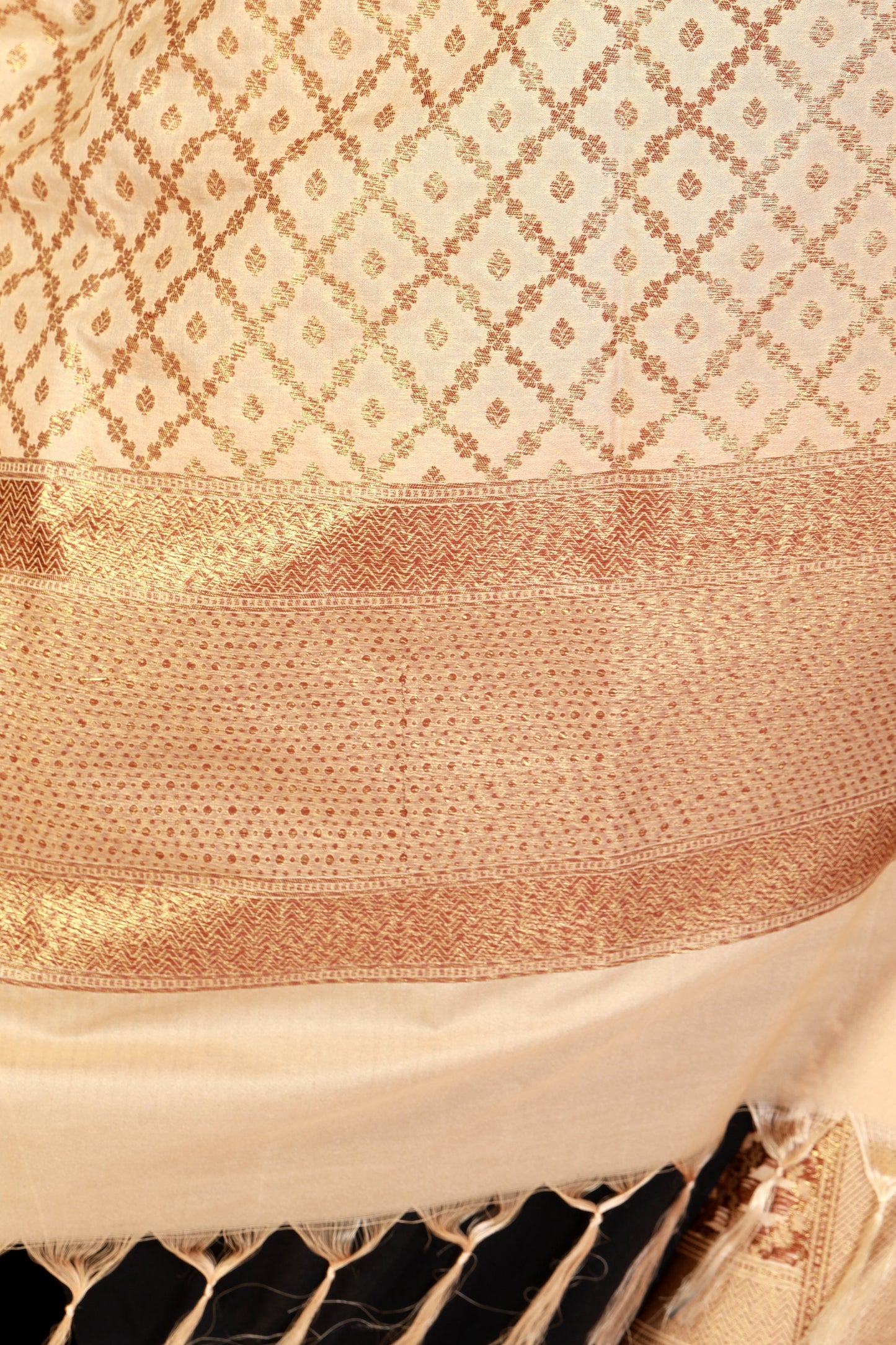 pure banarasi silk dupatta