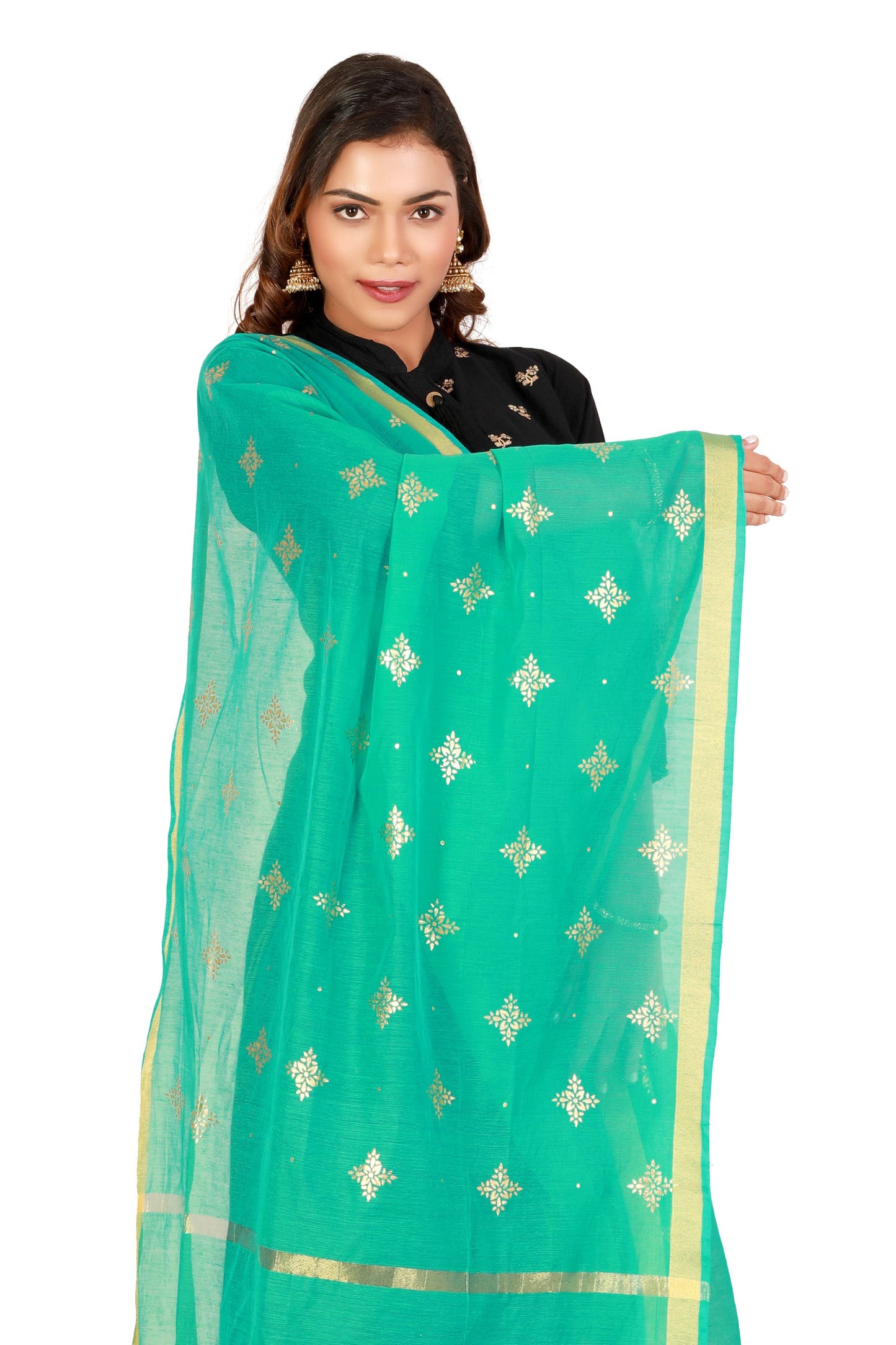 printed dupatta