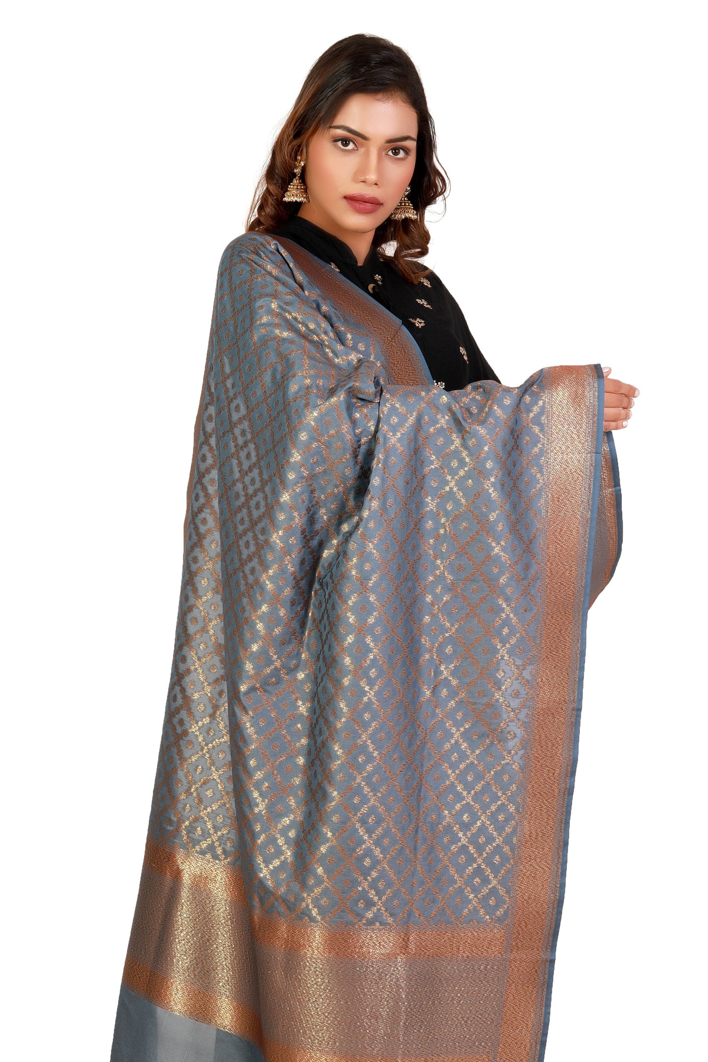 pure silk banarasi dupatta