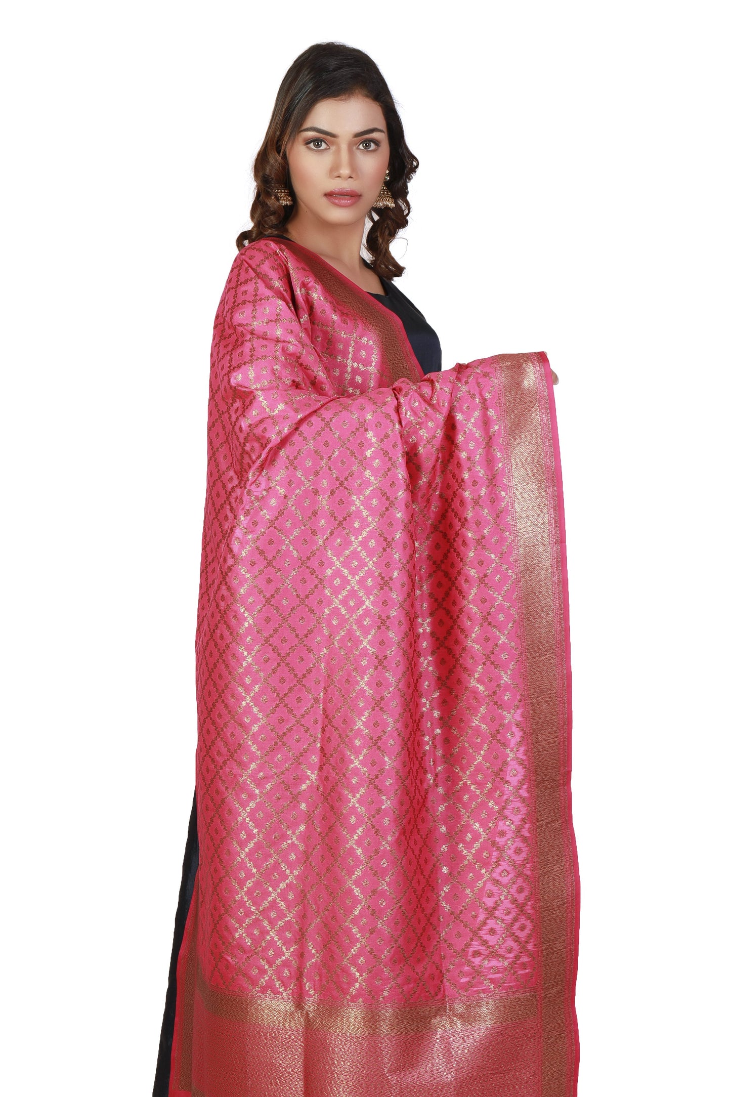 pure silk banarasi dupatta