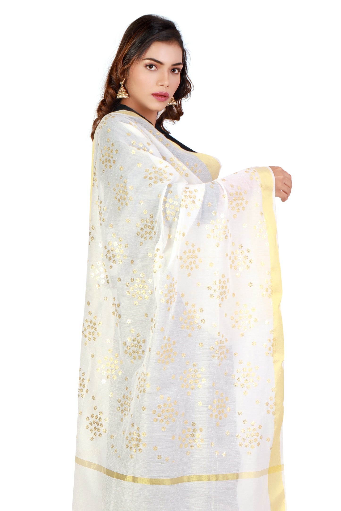 printed dupatta