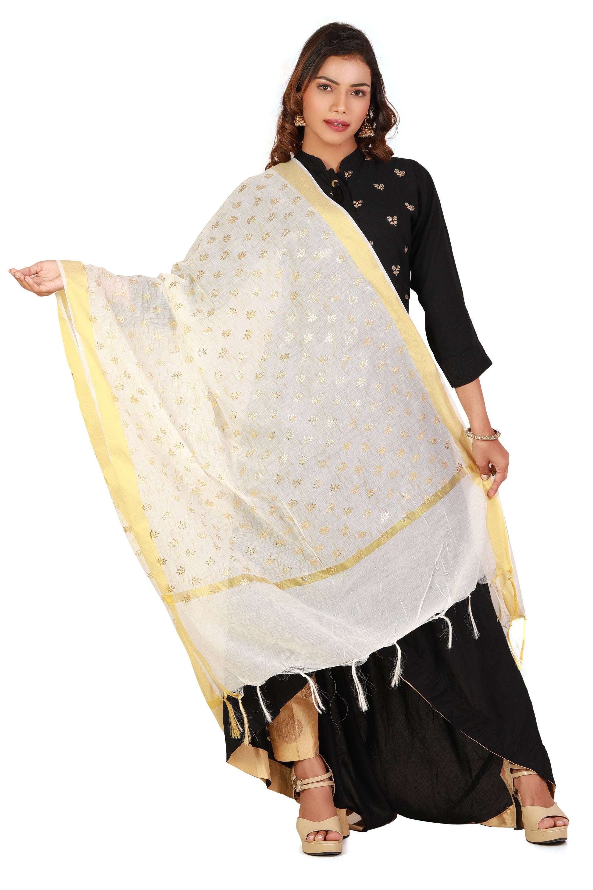 floral dupatta