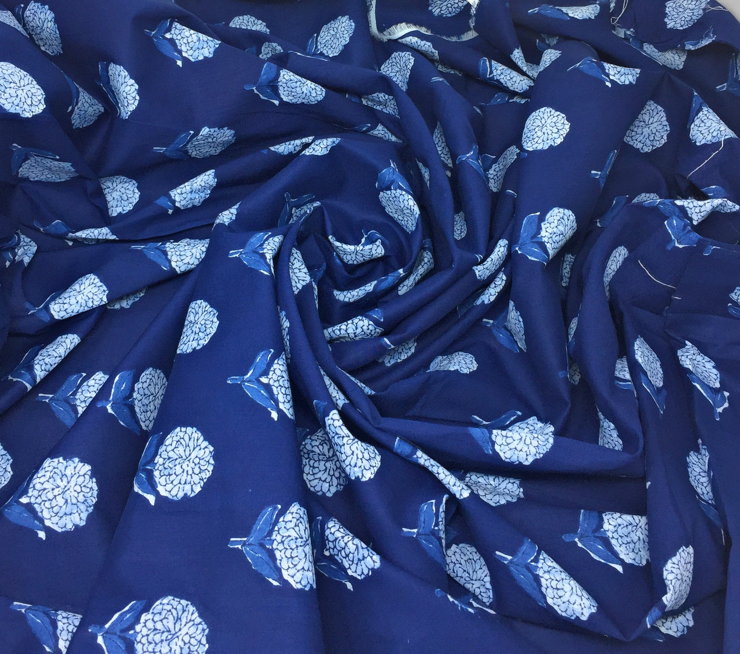 Floral Print Fabric Cotton Material by Meter