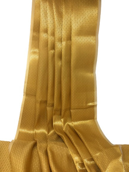 Gold  Brocade  Fabric