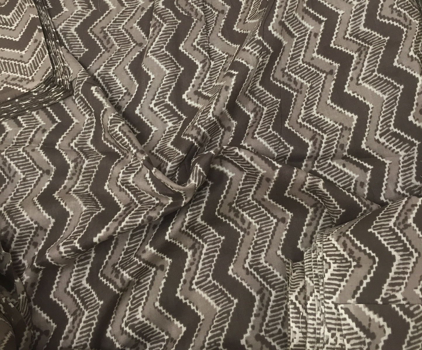 Jaipur Cotton in Brown Jaipur Print