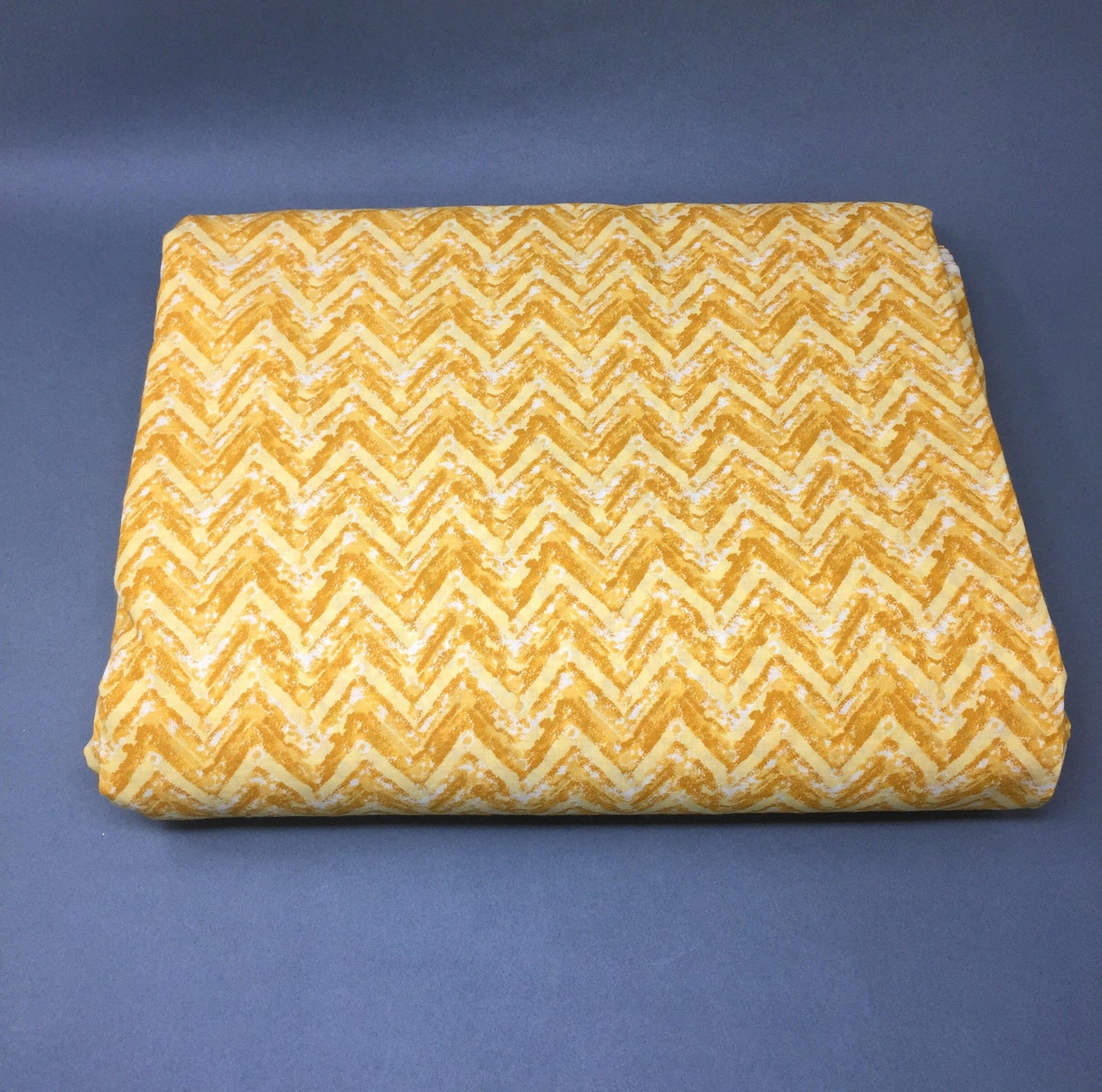 Cotton Fabric Material in Yellow Floral Print