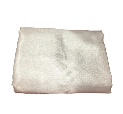 Silver Brocade Fabric