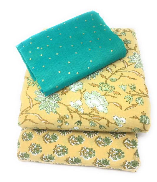Printed Cotton Dress Materials