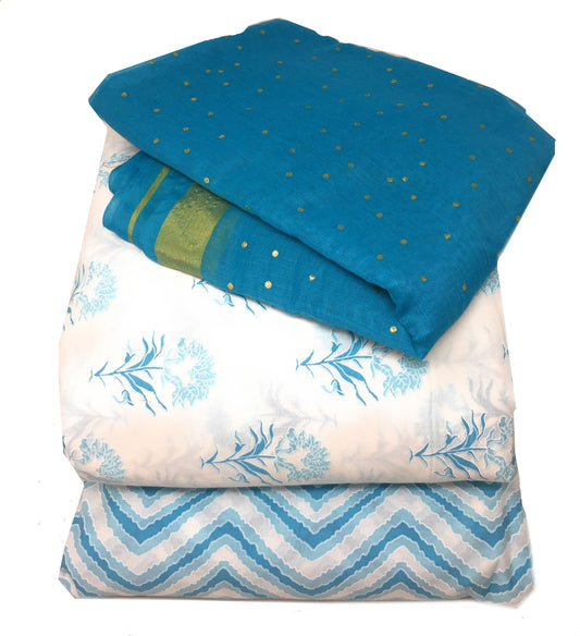 Pure Jaipuri Cotton Dress Materials