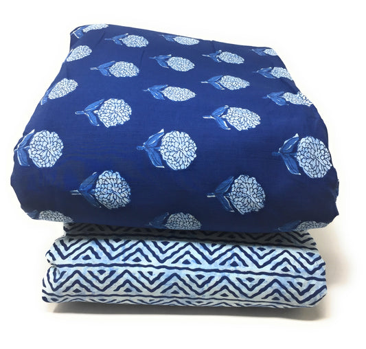 Printed Cotton Dress Material