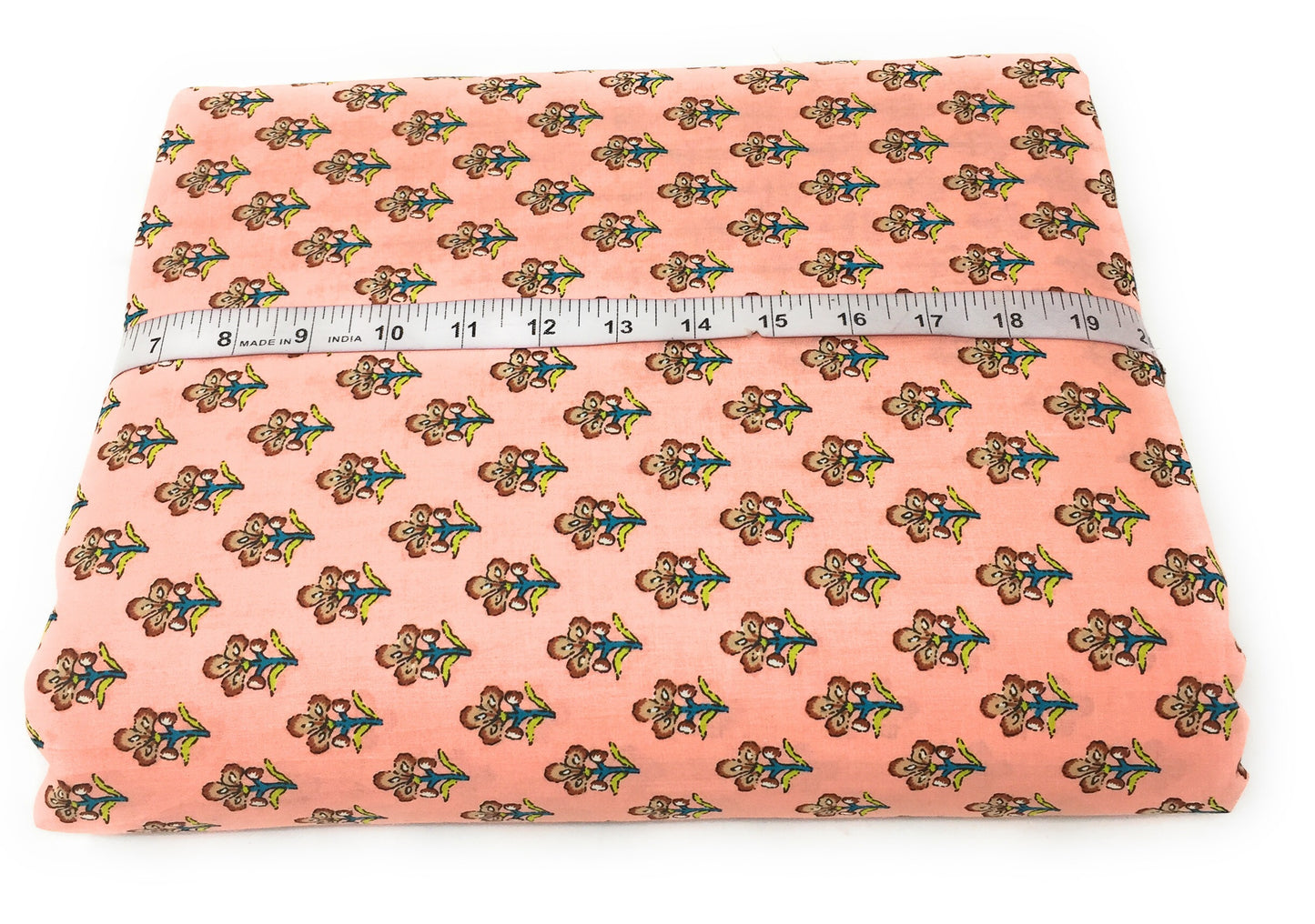 Jaipur Cotton Fabric Printed Material by Meter
