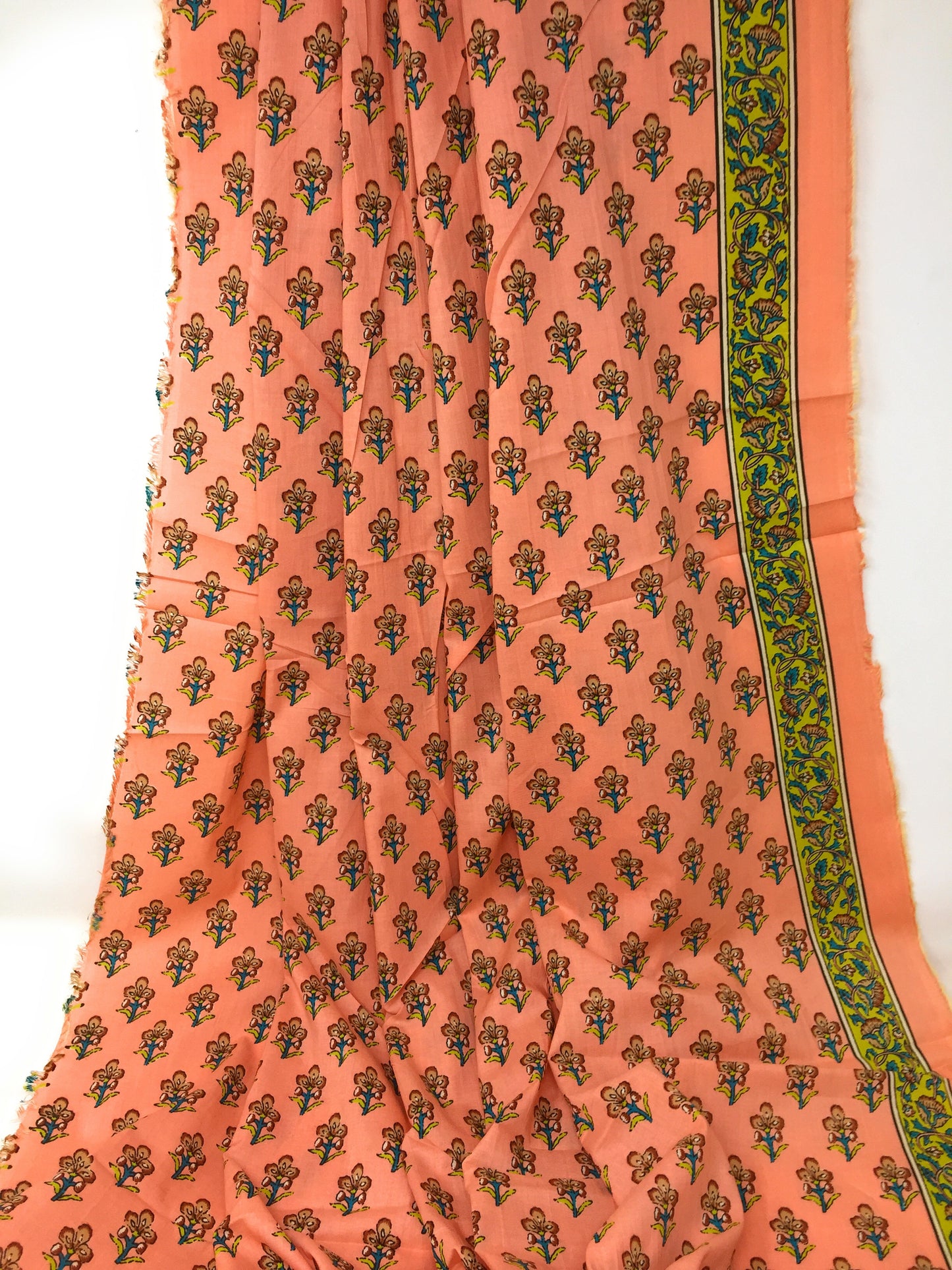 Jaipur Cotton Fabric Printed Material by Meter