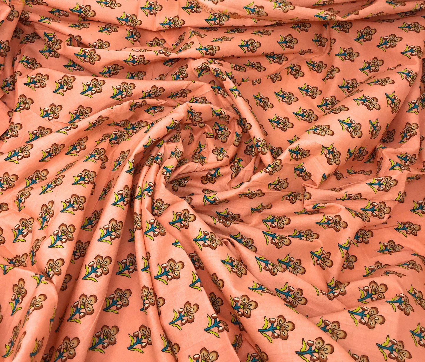 Jaipur Cotton Fabric Printed Material by Meter
