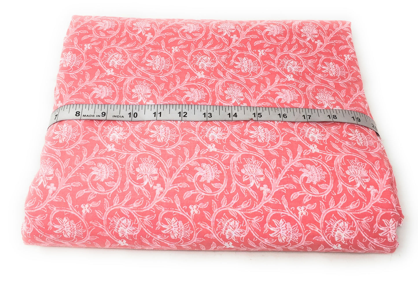 Flora Print Cotton Fabric Material by Meter