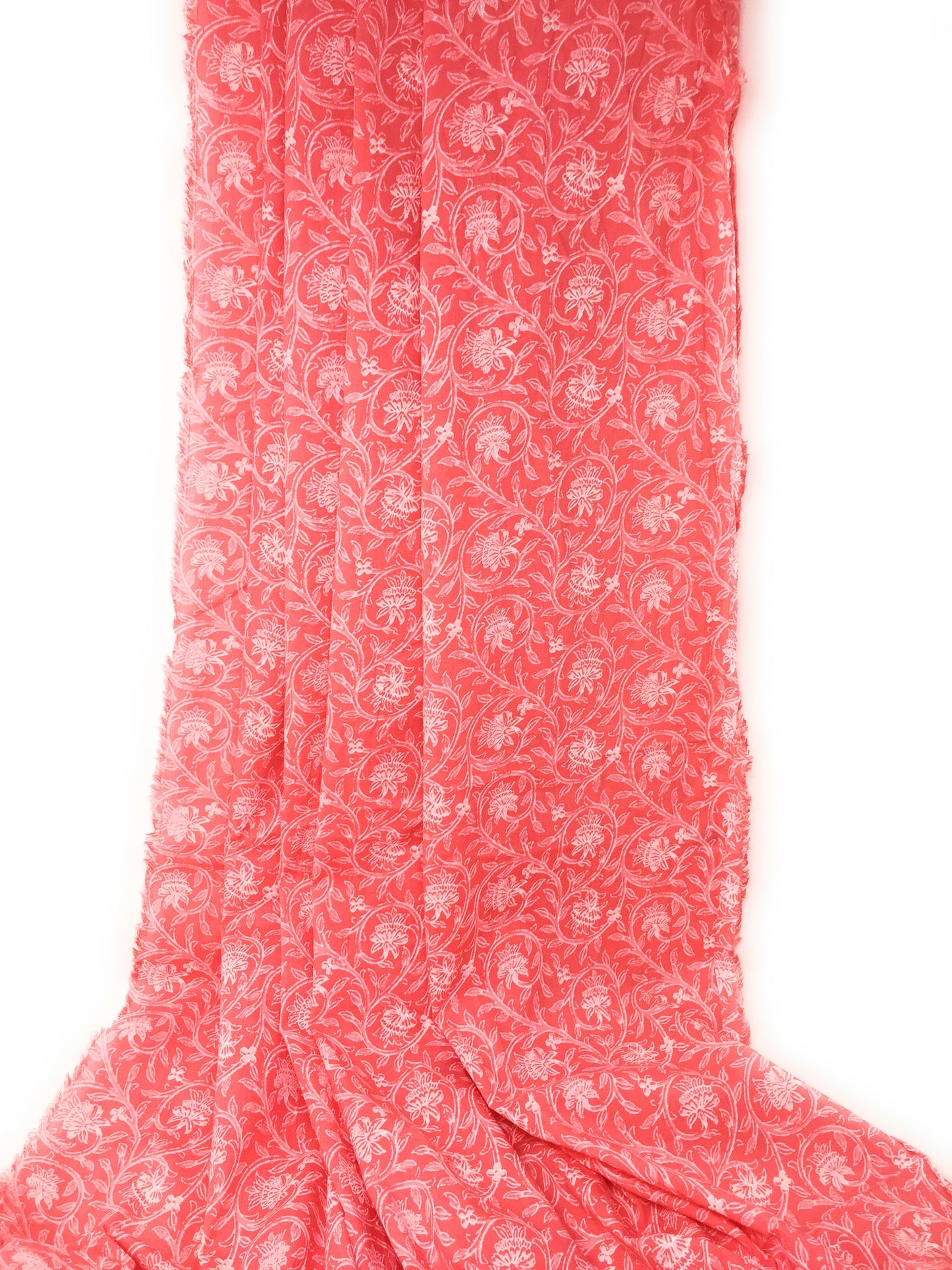 Flora Print Cotton Fabric Material by Meter