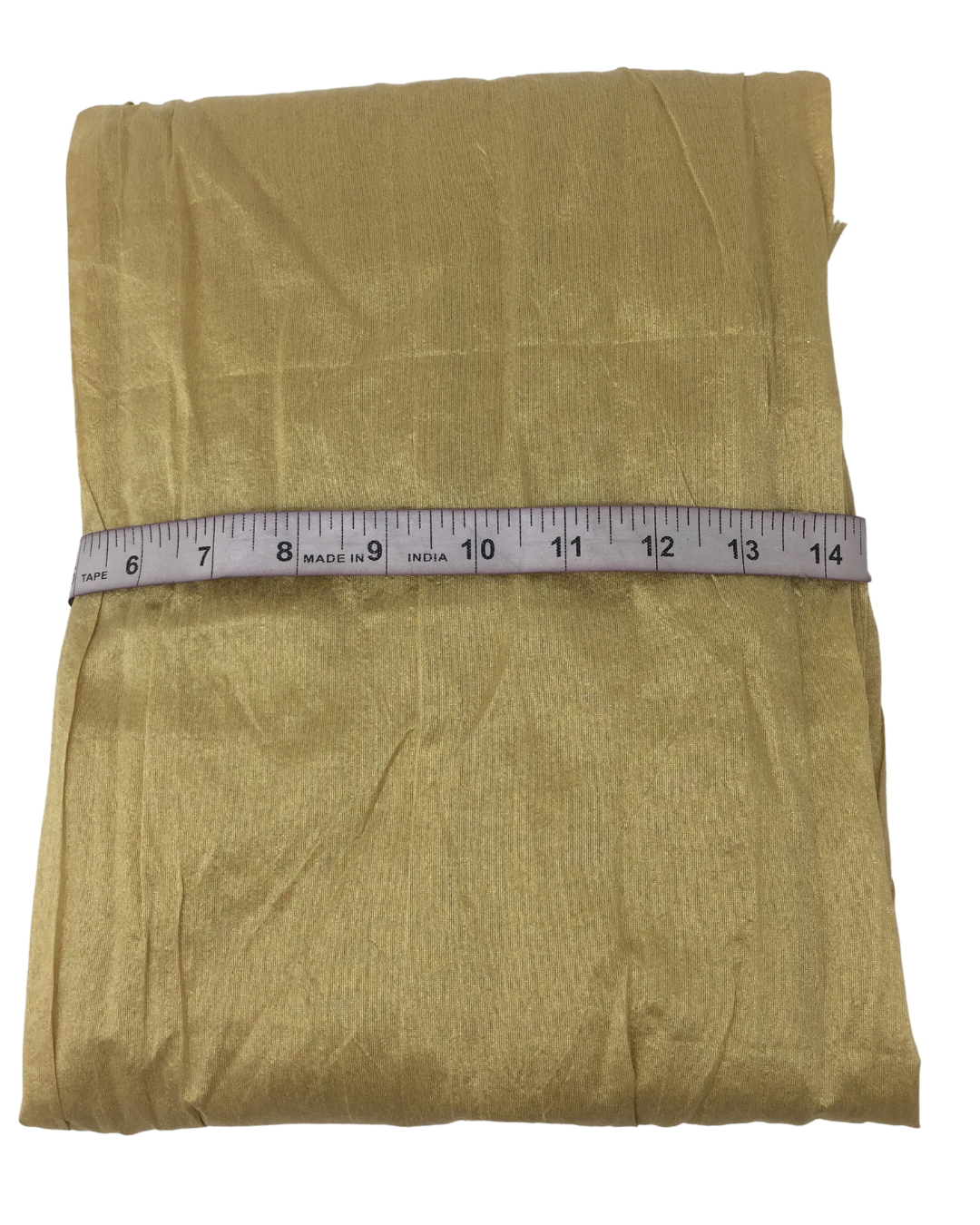 Plain Dupion Silk Gold Colour, Soft Fabric