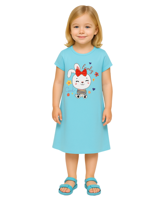 Cotton Short Night Dress