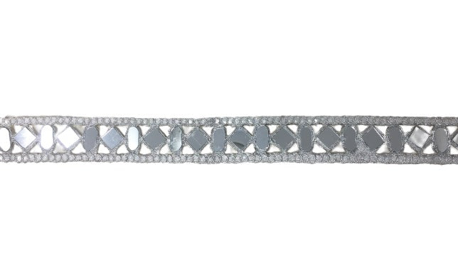 mirror lace silver mai