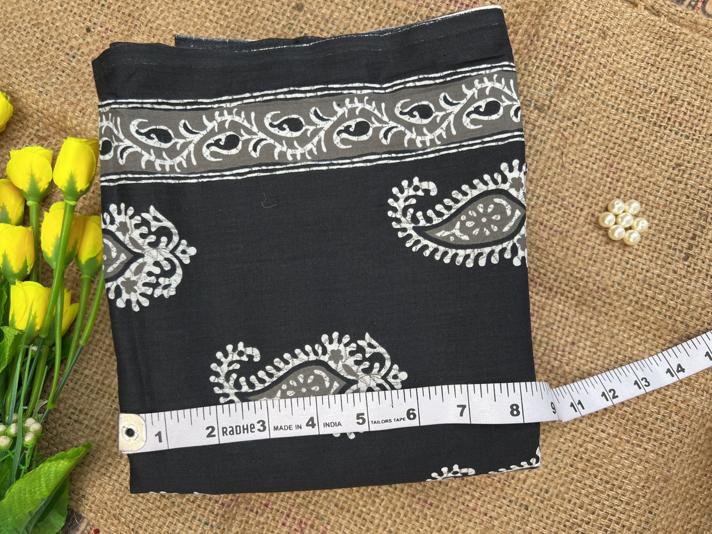 Printed Cotton Material Jaipur Fabric by Meter