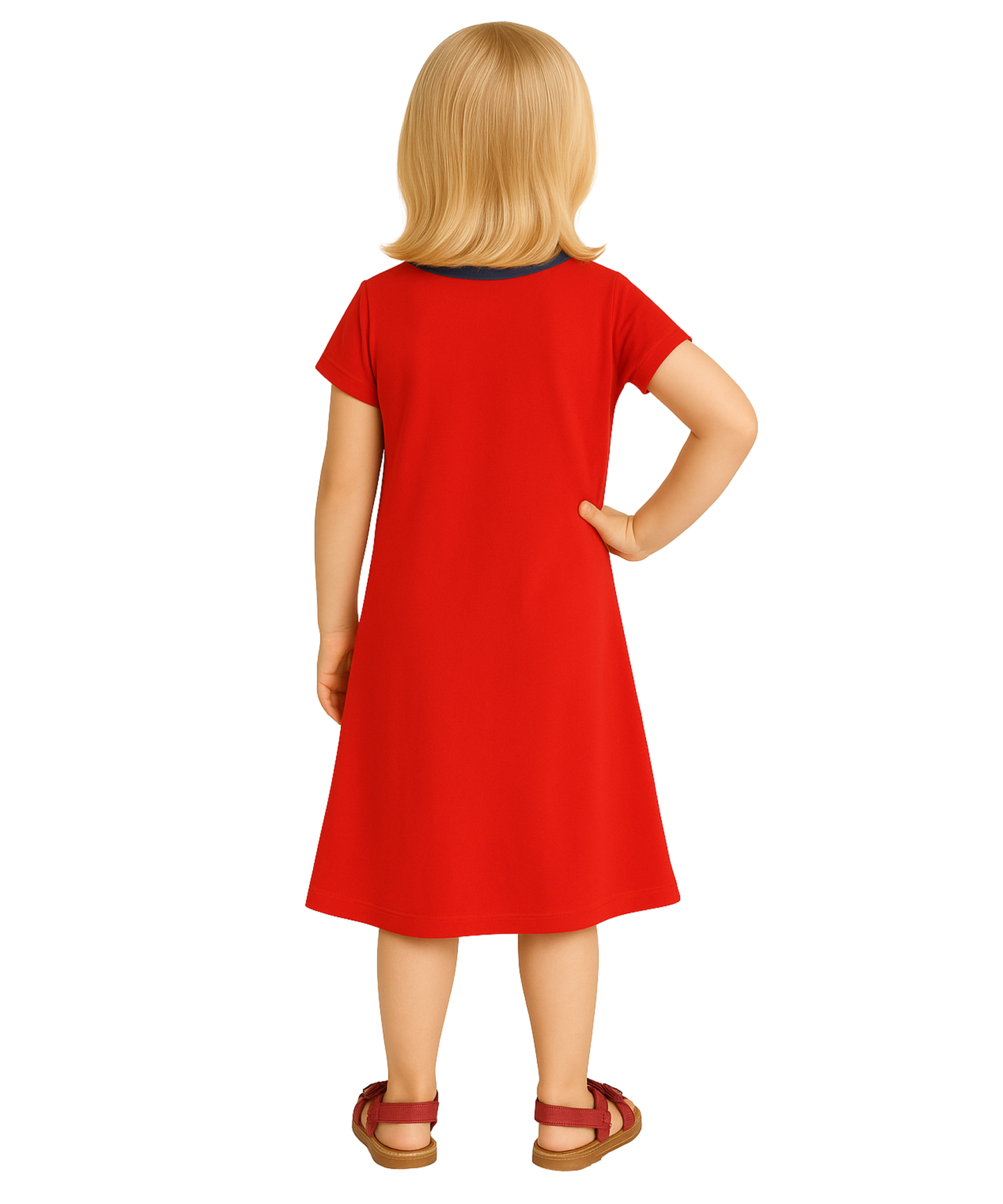 Printed Night Dress Kids