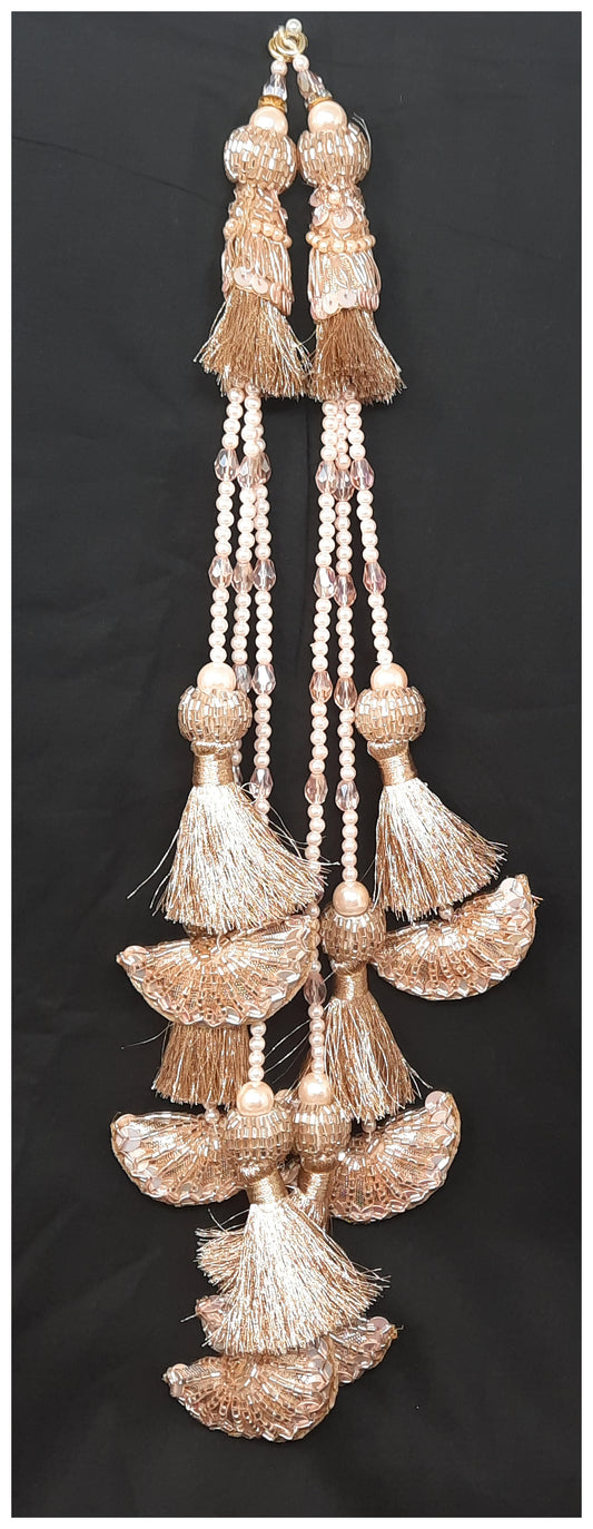 Long Latkan Antique Gold - Set of 2