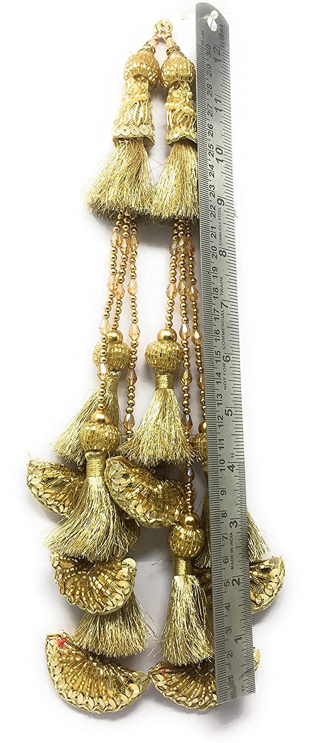 Long Latkan Gold - Set of 2