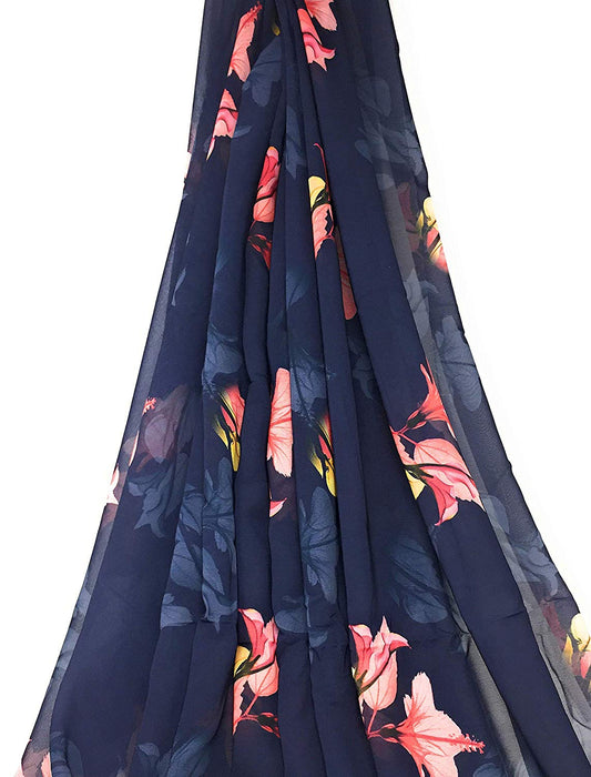 printed georgette fabric