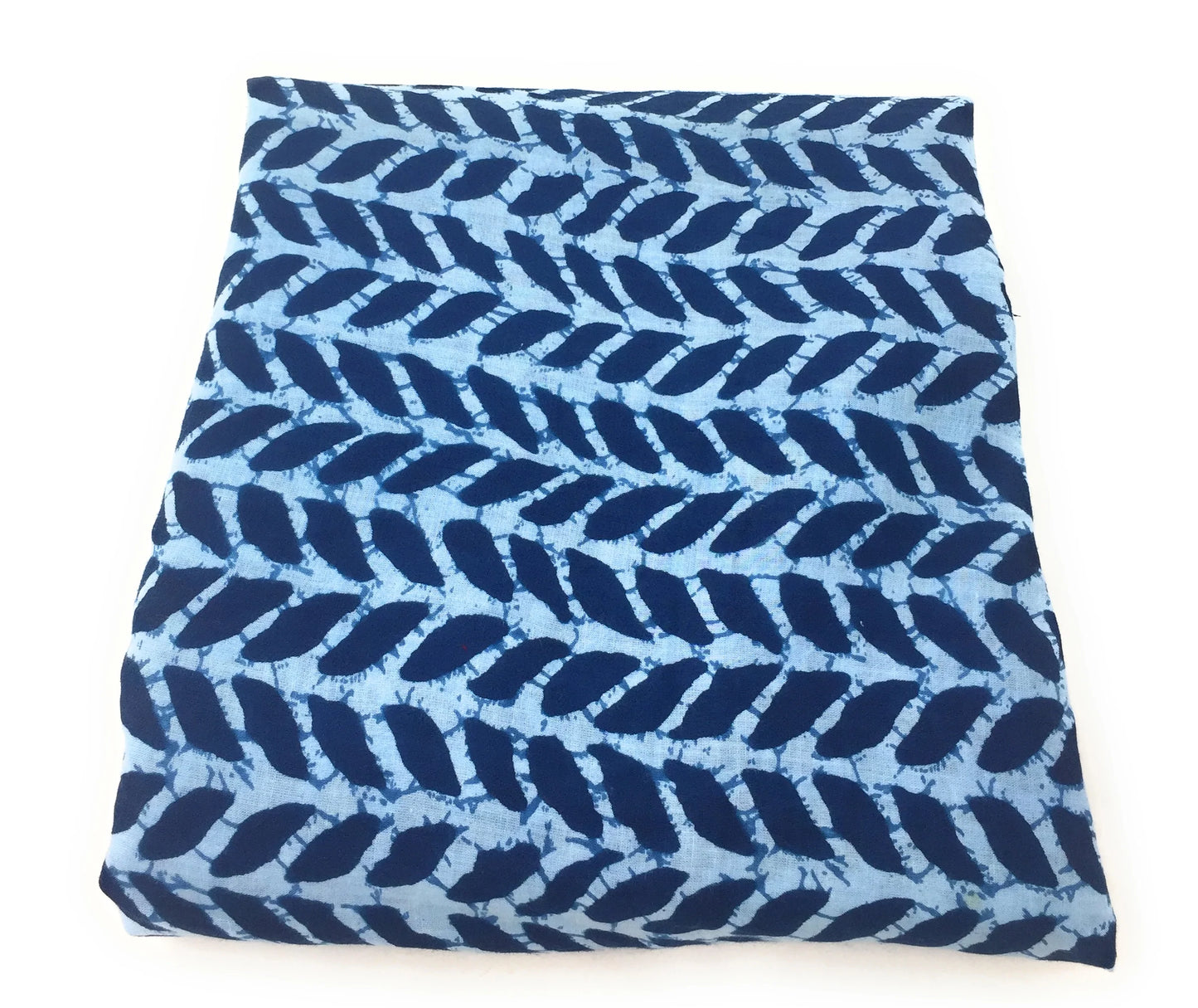 black printed batik