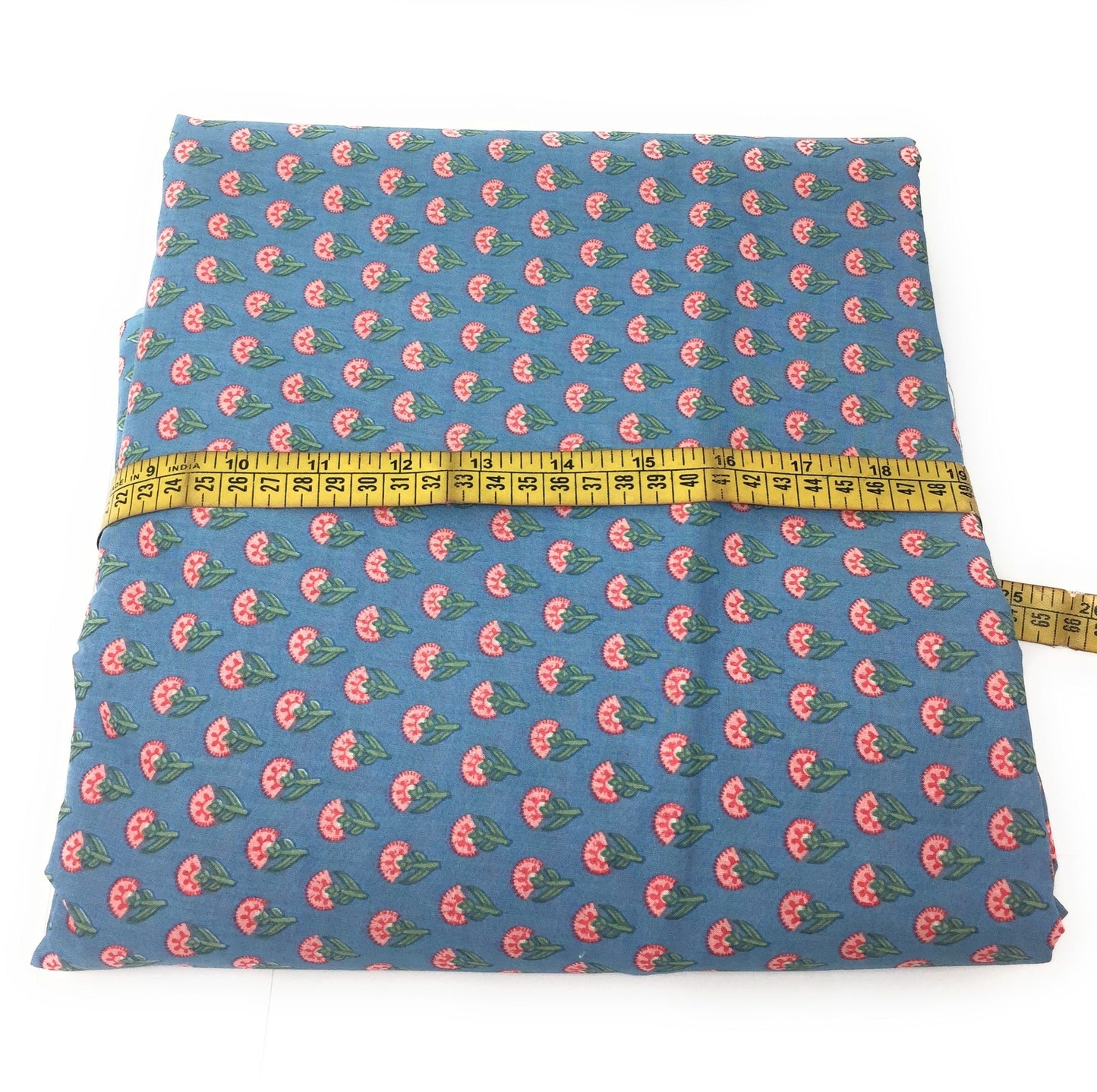Cotton Printed Cloth Fabric in Blue