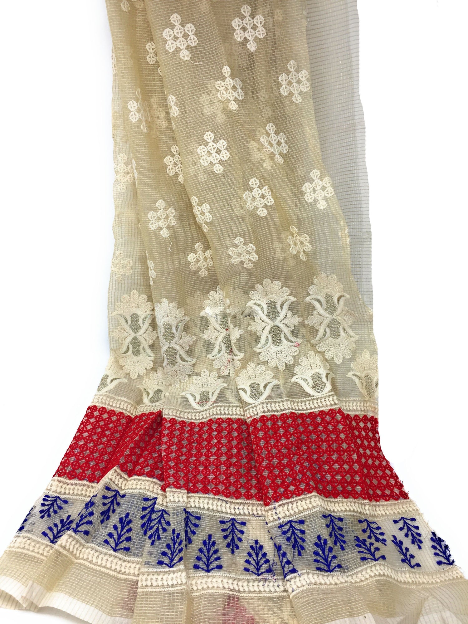 Buy Embroidered Organza Fabric By The Yard Online By the Yard